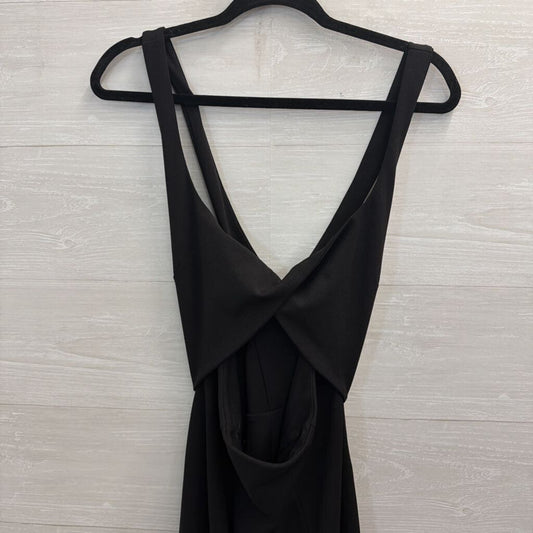 Show Me Your Mumu Black Cut Out Twist Front Maxi Dress Large