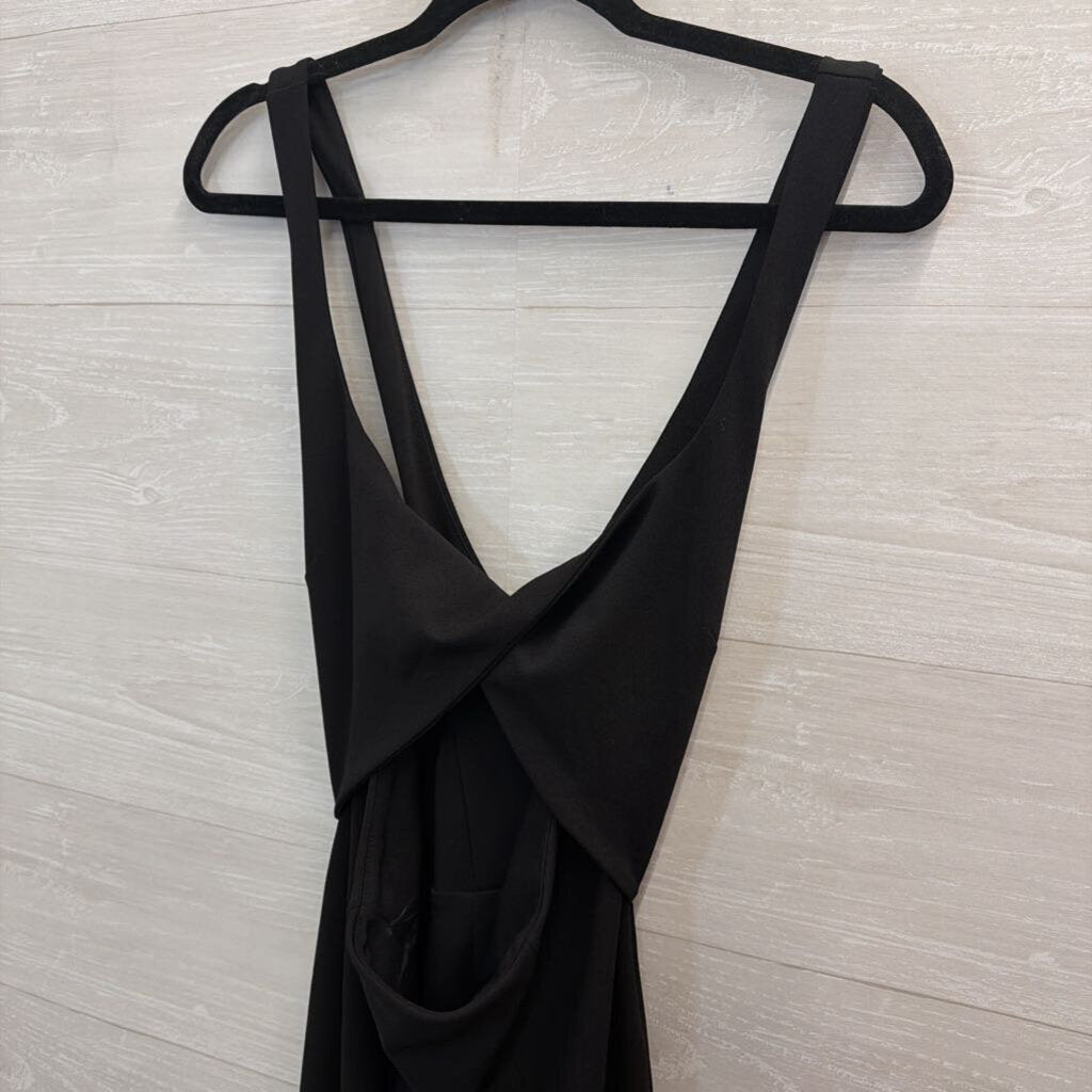 Show Me Your Mumu Black Cut Out Twist Front Maxi Dress Large