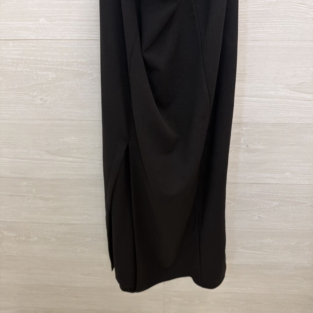 Show Me Your Mumu Black Cut Out Twist Front Maxi Dress Large