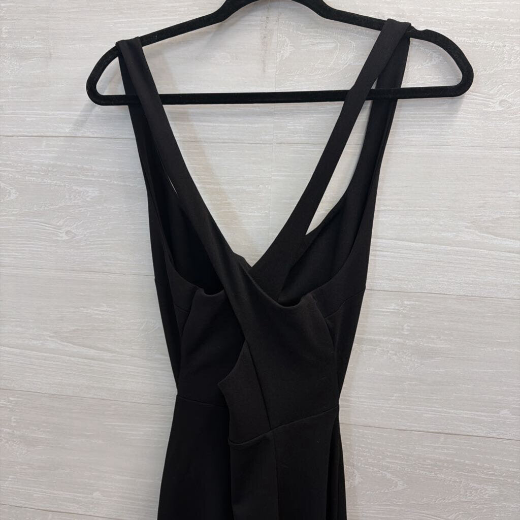 Show Me Your Mumu Black Cut Out Twist Front Maxi Dress Large