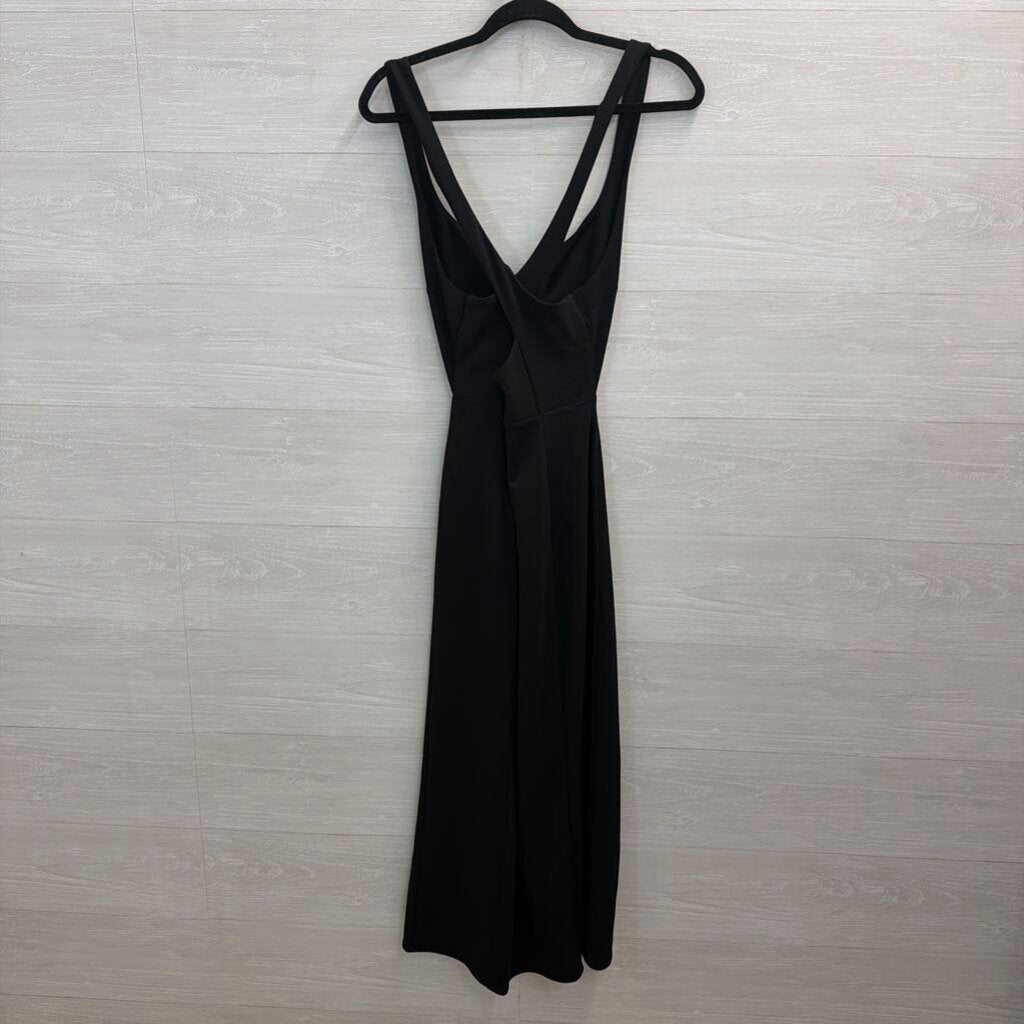 Show Me Your Mumu Black Cut Out Twist Front Maxi Dress Large