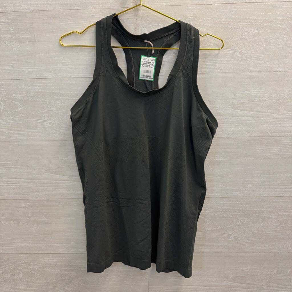Athleta Grey Athletic Tank Top Large