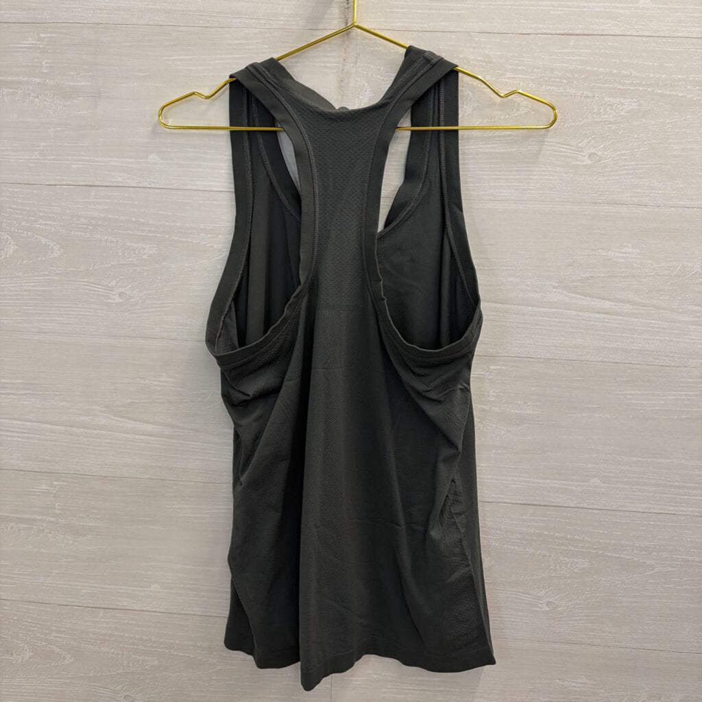 Athleta Grey Athletic Tank Top Large