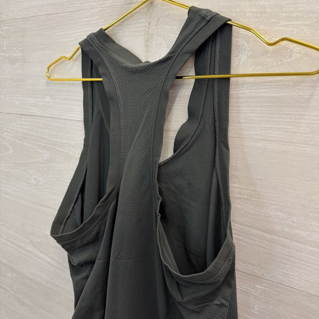 Athleta Grey Athletic Tank Top Large