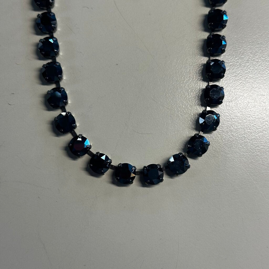 Black Smokey Stone Choker Necklace