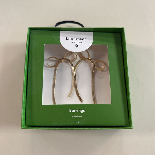 Kate Spade X Target Gold Bow Earrings