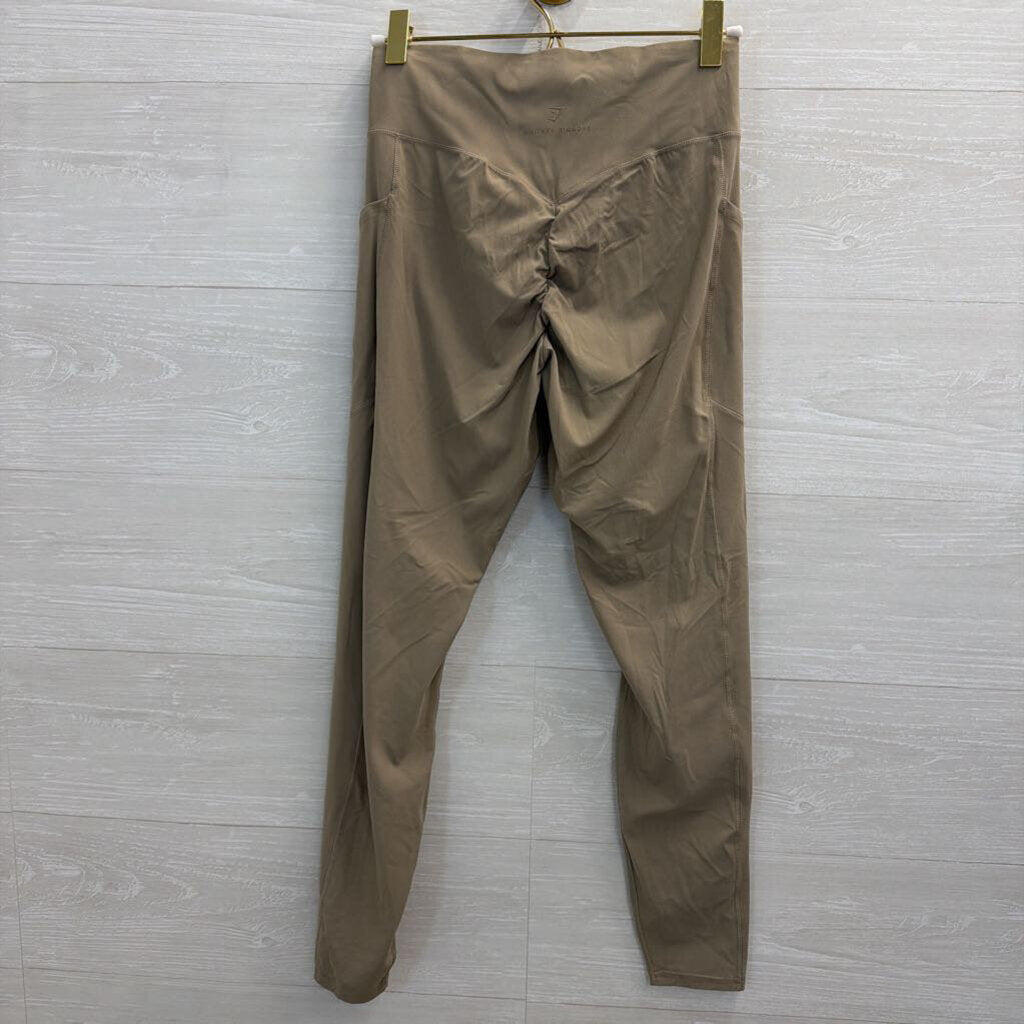 GymShark Whitney Simmons Light Brown Leggings Medium