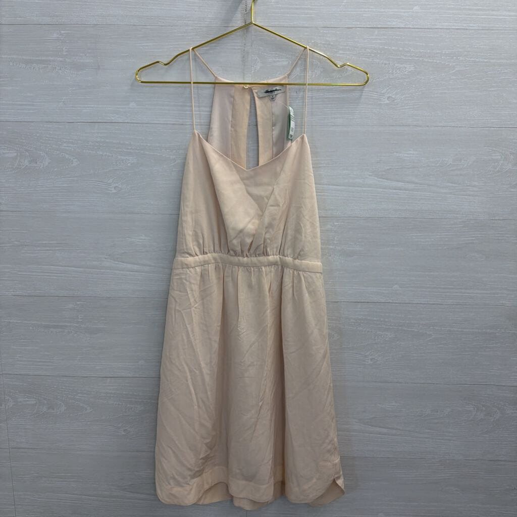 Madewell Pink 100% Silk Dress 4