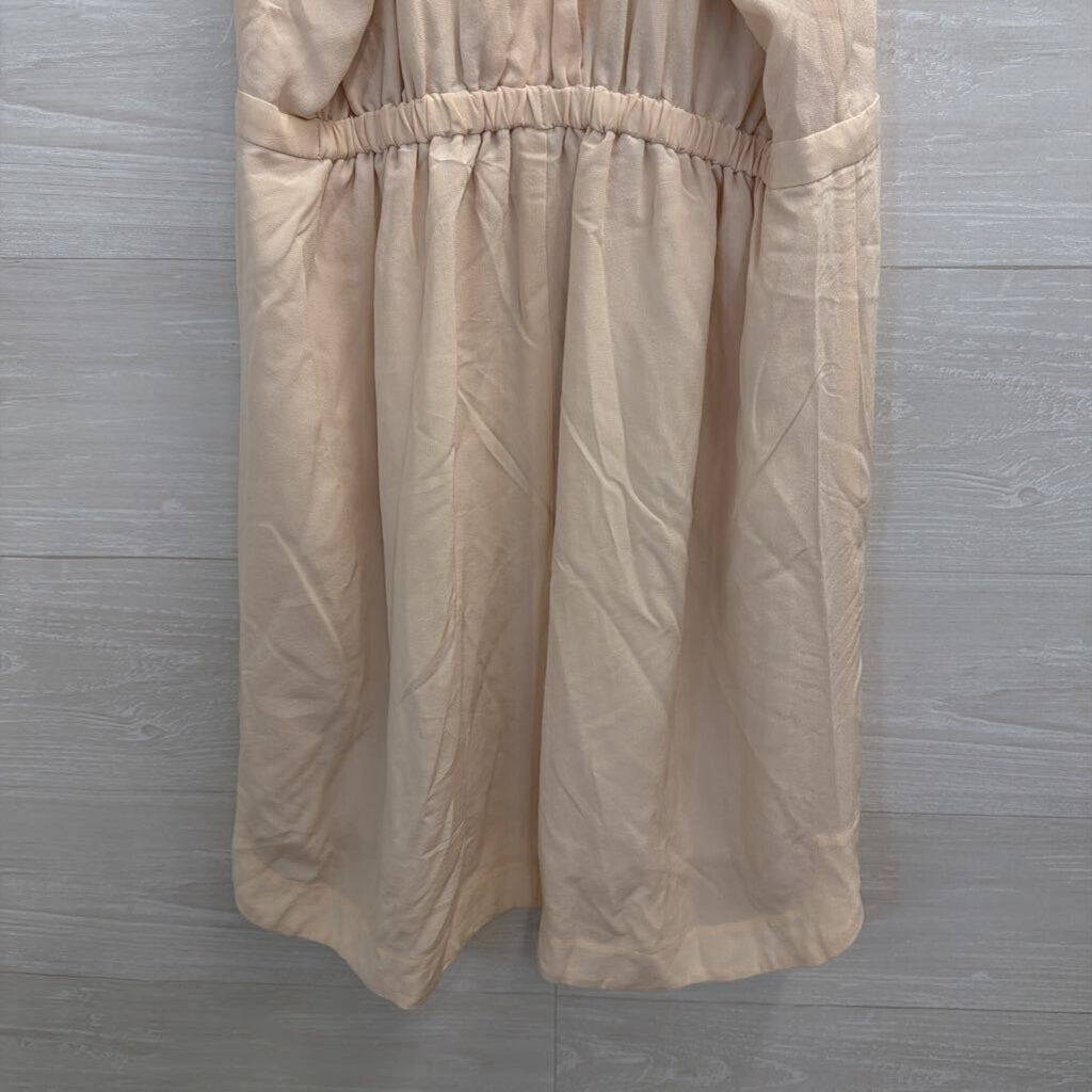 Madewell Pink 100% Silk Dress 4