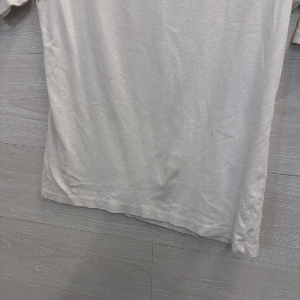 Tommy Hilfiger White Short Sleeve Top Medium