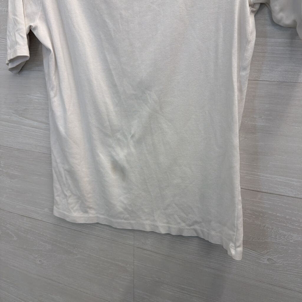 Tommy Hilfiger White Short Sleeve Top Medium