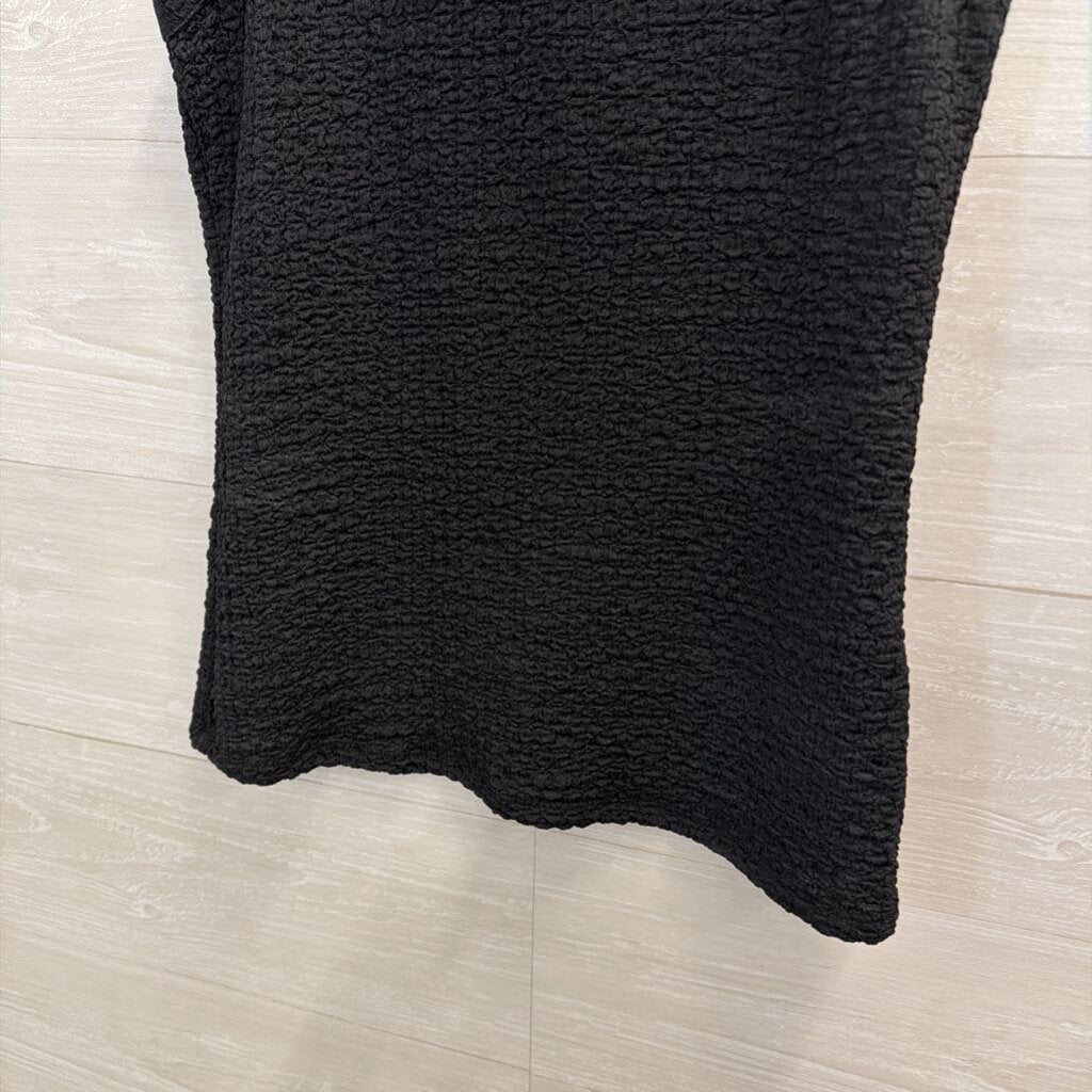 Nine West Black Textured Tank Top Small