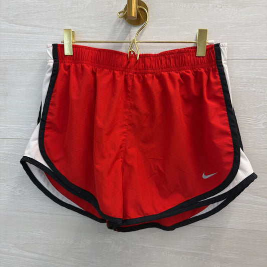 Nike Red/ White Athletic Shorts Medium