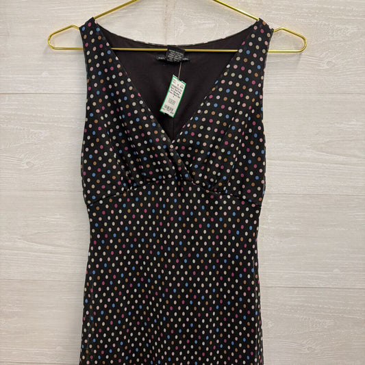 FLP Black/ Multi Polka Dot Sleeveless Dress 4