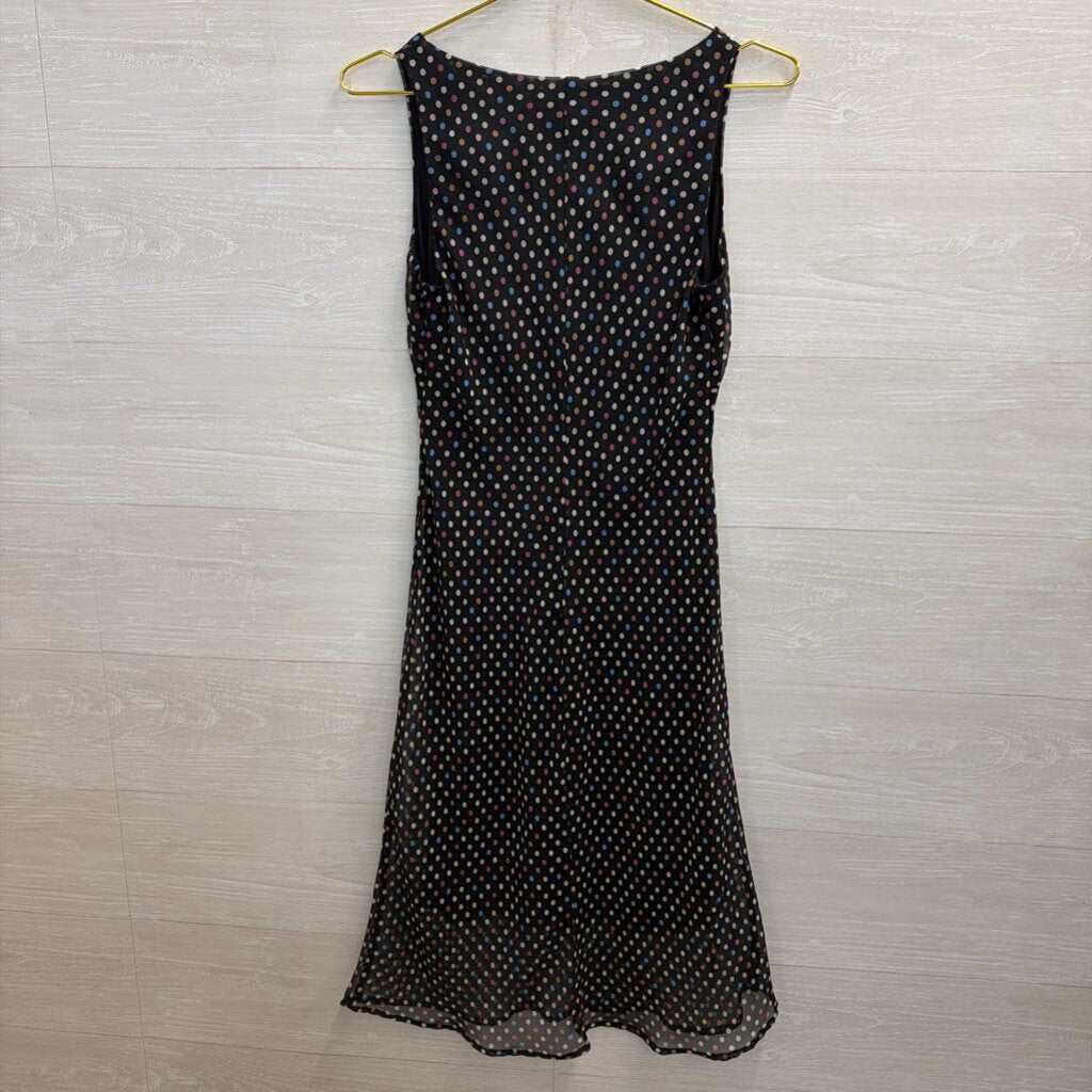 FLP Black/ Multi Polka Dot Sleeveless Dress 4
