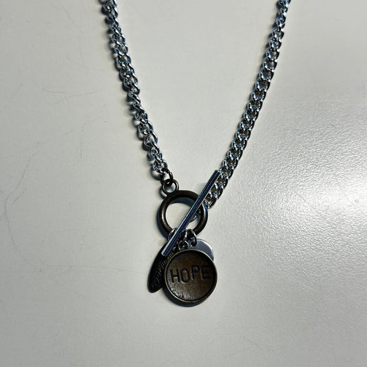 Plunder Multi Metal Charms Pendant Necklace