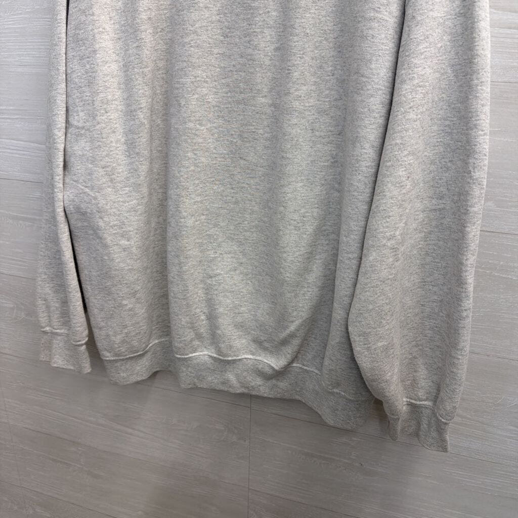 Gildan Grey Liberty University Crewneck Sweatshirt 2XL