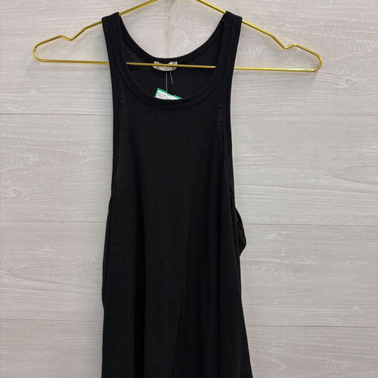 Intimately Free People Black Ribbed Tank Top Small
