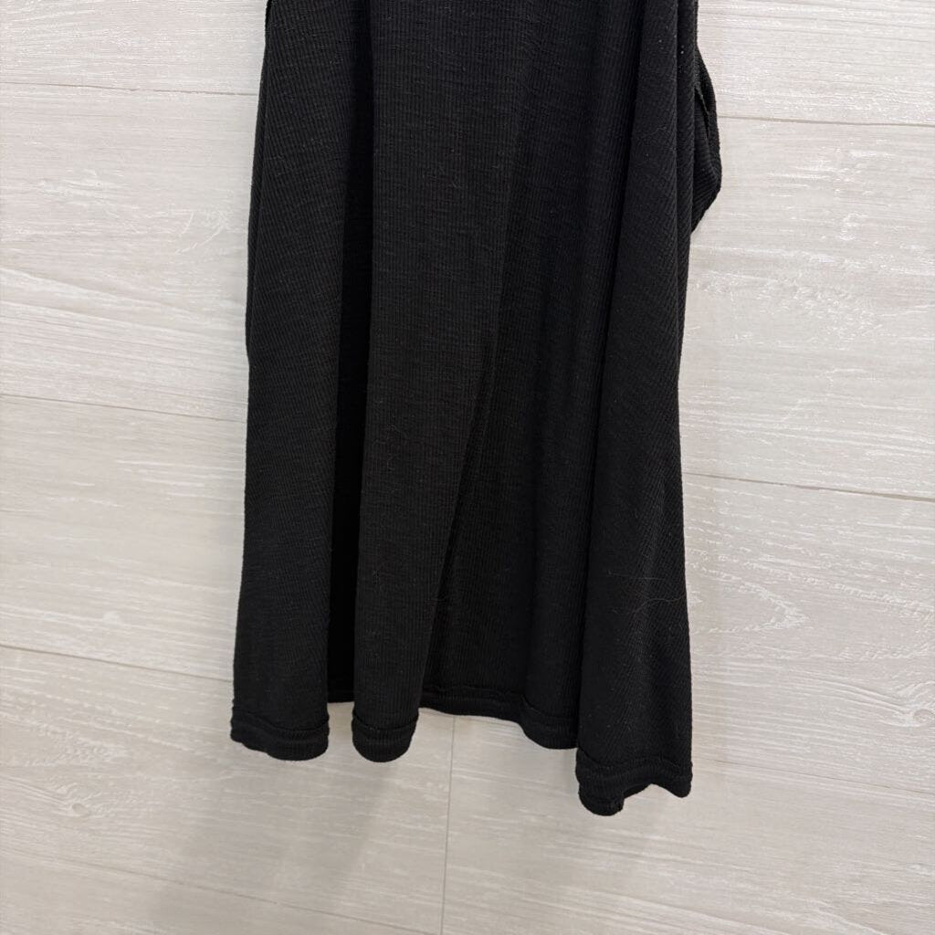 Intimately Free People Black Ribbed Tank Top Small