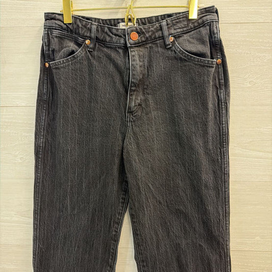 Wrangler Black Denim Loose Flare Jeans 28