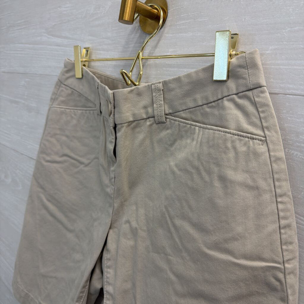 Loft Beige Long Shorts 0