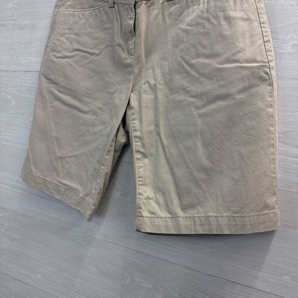 Loft Beige Long Shorts 0