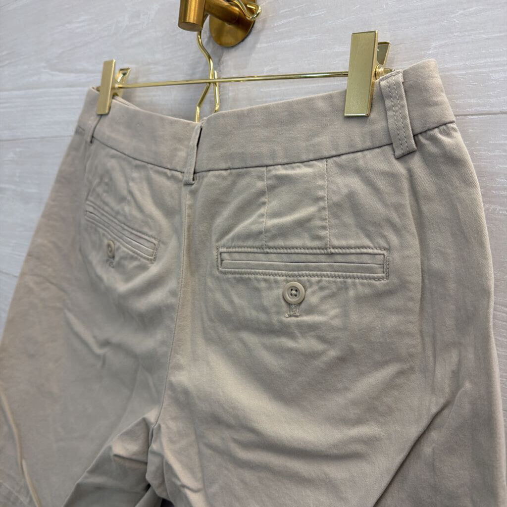 Loft Beige Long Shorts 0