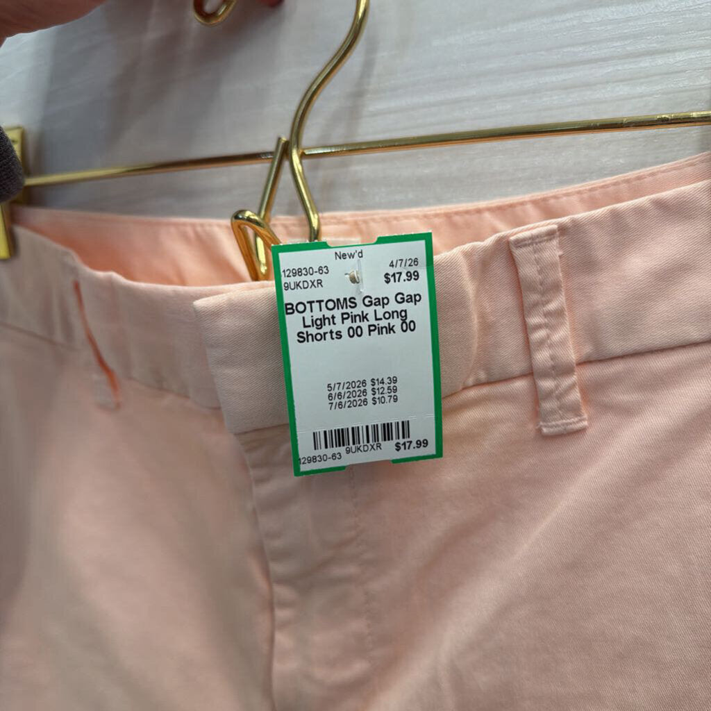 Gap Light Pink Long Shorts 00