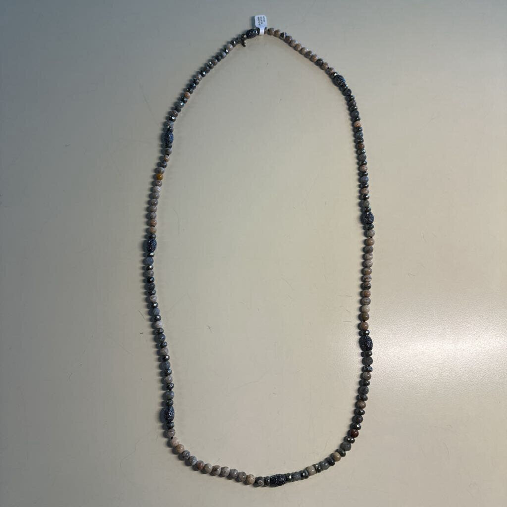 Hipchik 44" Beaded Couture Necklace