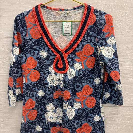 Boden Blue/ Pink Print long Sleeve Top 6