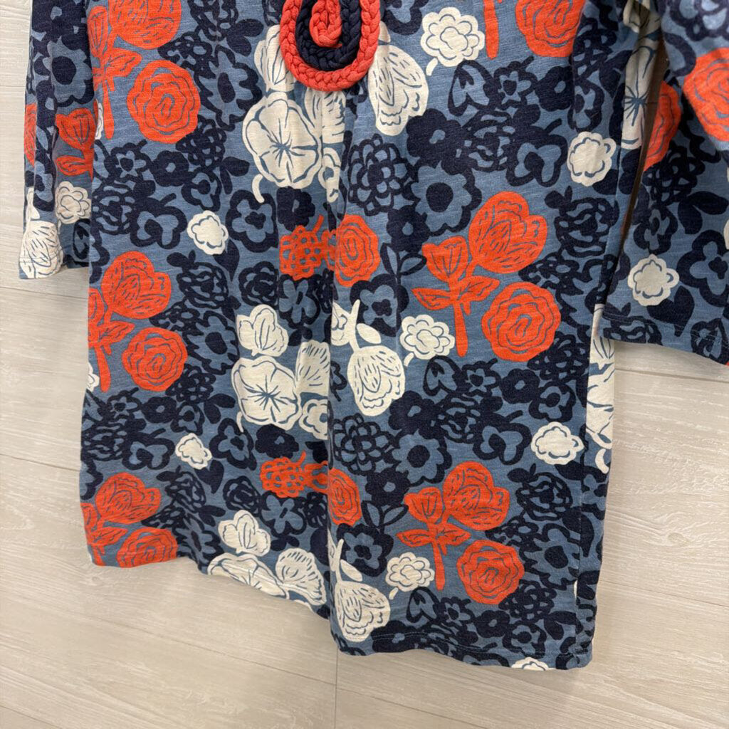 Boden Blue/ Pink Print long Sleeve Top 6
