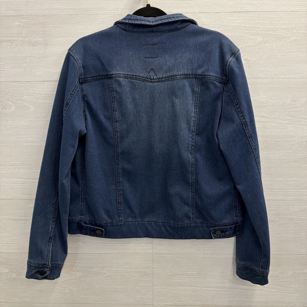 Talie Dark Wash Denim Jacket Large