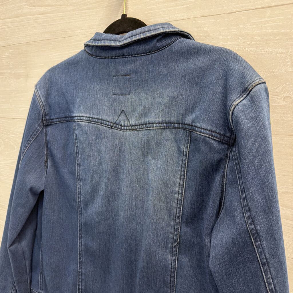 Talie Dark Wash Denim Jacket Large