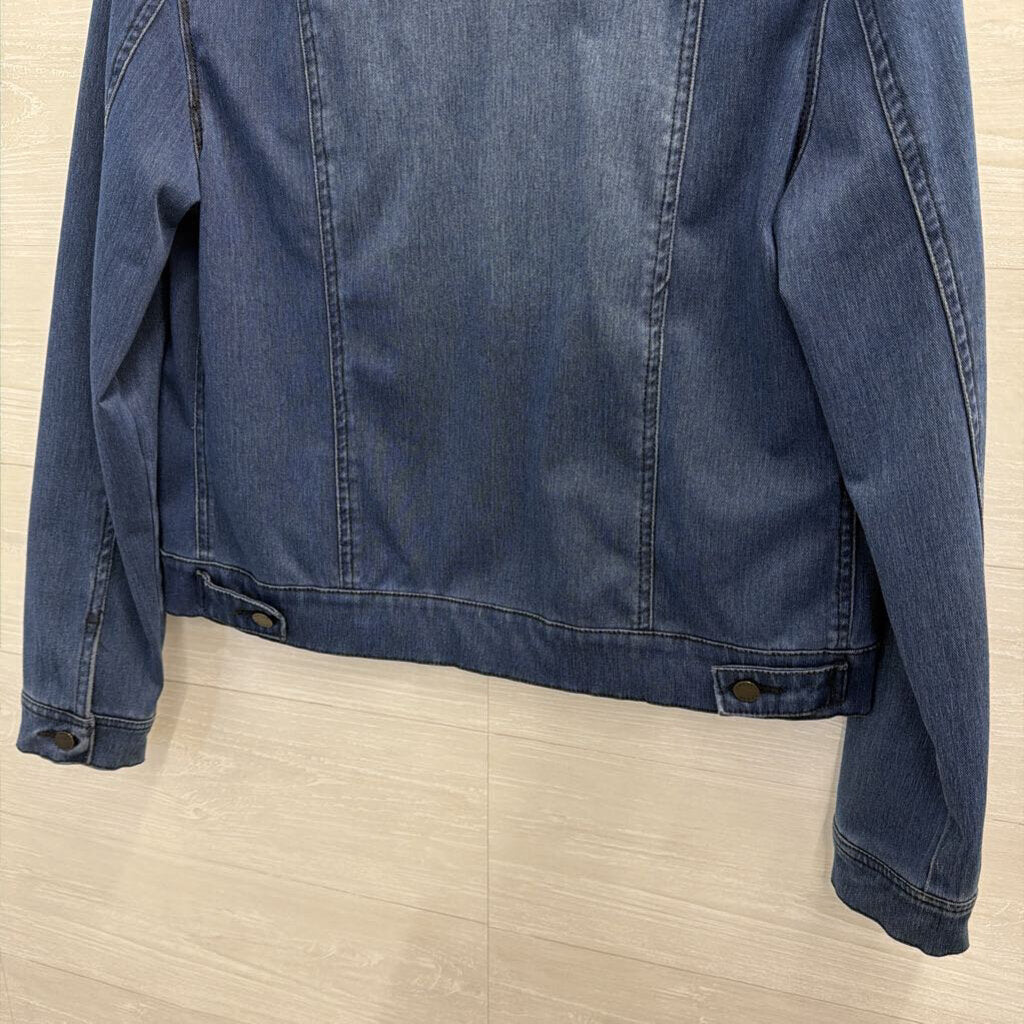 Talie Dark Wash Denim Jacket Large