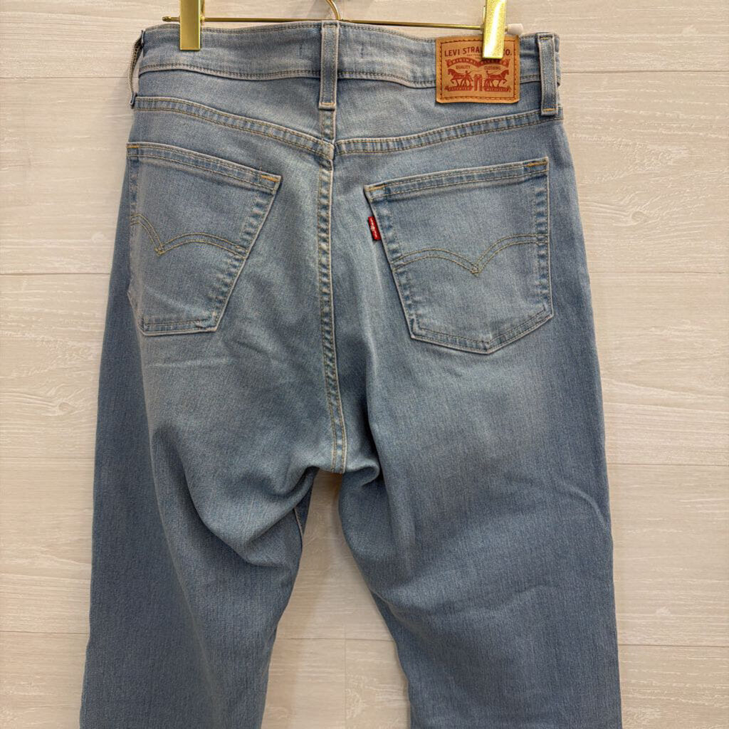 Levi Light Wash 726 Flare Jeans 30
