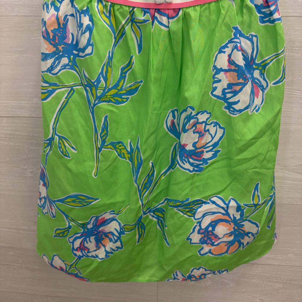 Lilly Pulitzer Green/ Multi Print Strapless Langley Dress 2