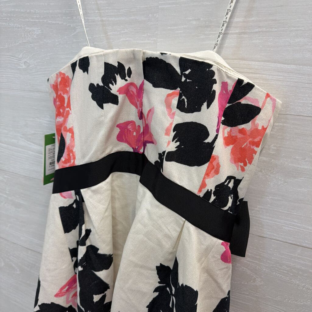 Lilly Pulitzer White/ Multi Print Strapless Amberly Dress 2