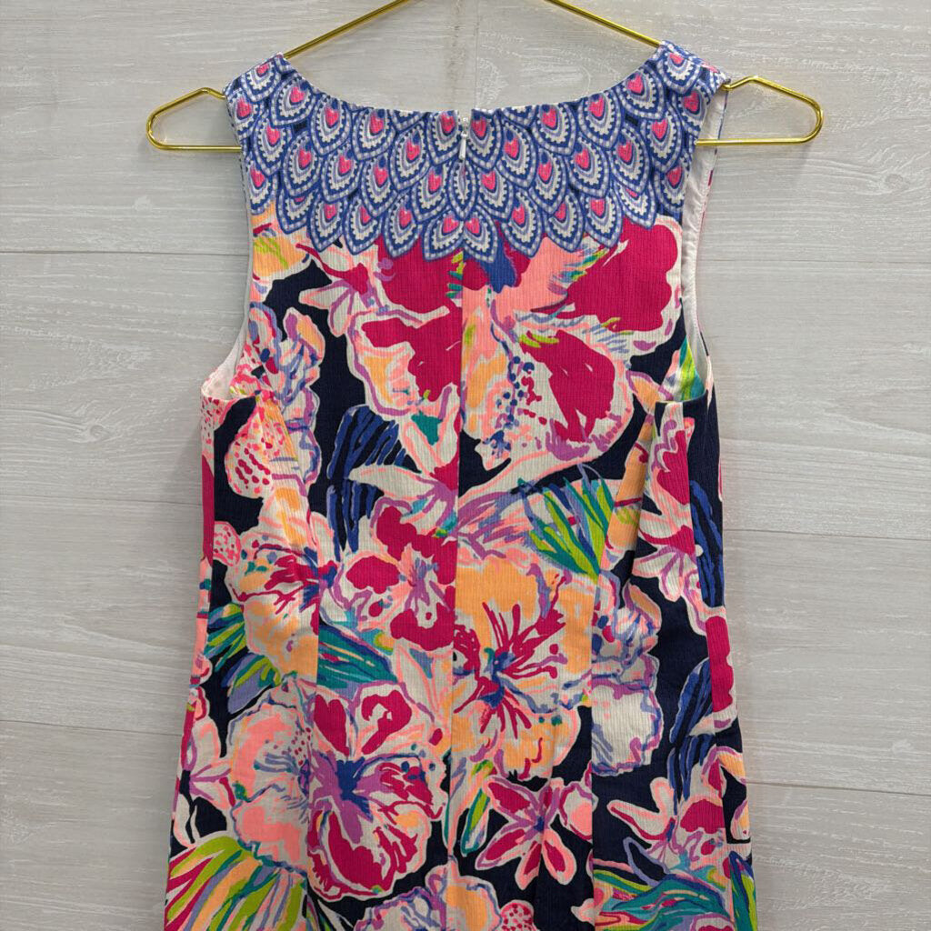 Lilly Pulitzer White/ Multi Print Fallon Shift Dress 2