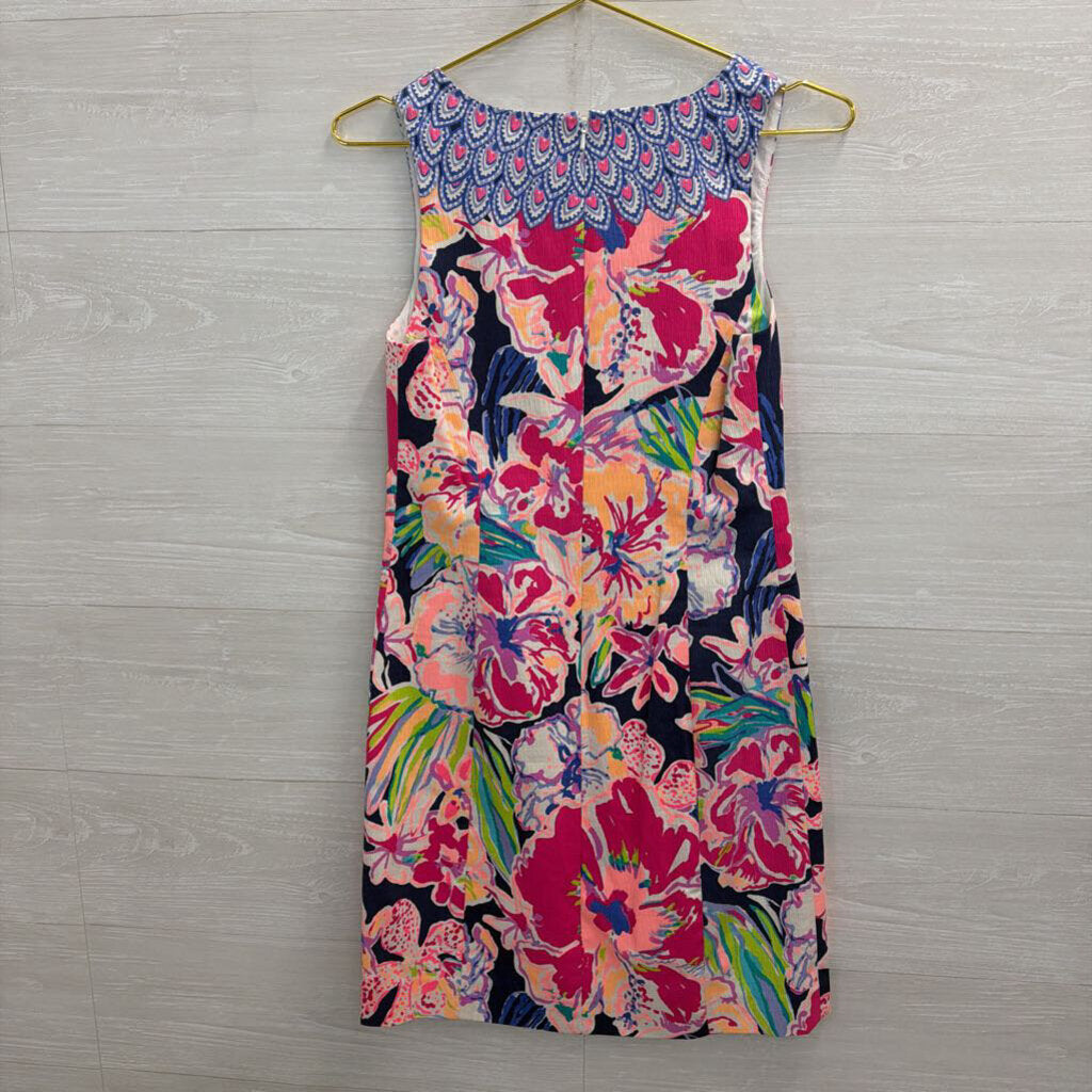 Lilly Pulitzer White/ Multi Print Fallon Shift Dress 2