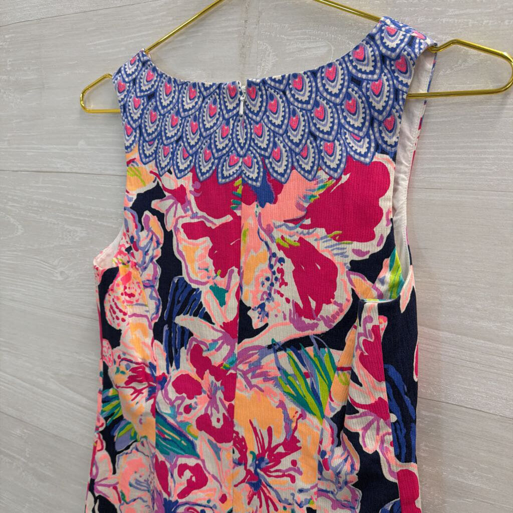 Lilly Pulitzer White/ Multi Print Fallon Shift Dress 2