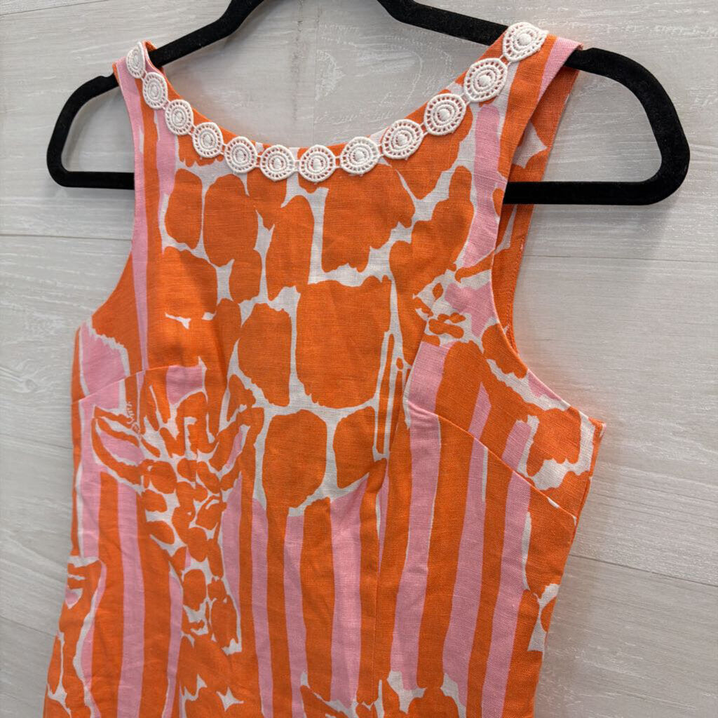 Lilly Pulitzer X Target Orange Print Shift Dress 2