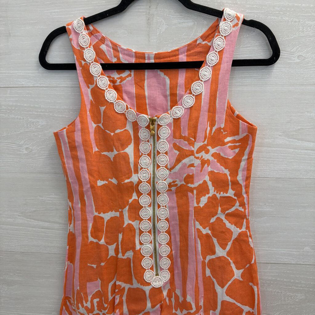 Lilly Pulitzer X Target Orange Print Shift Dress 2