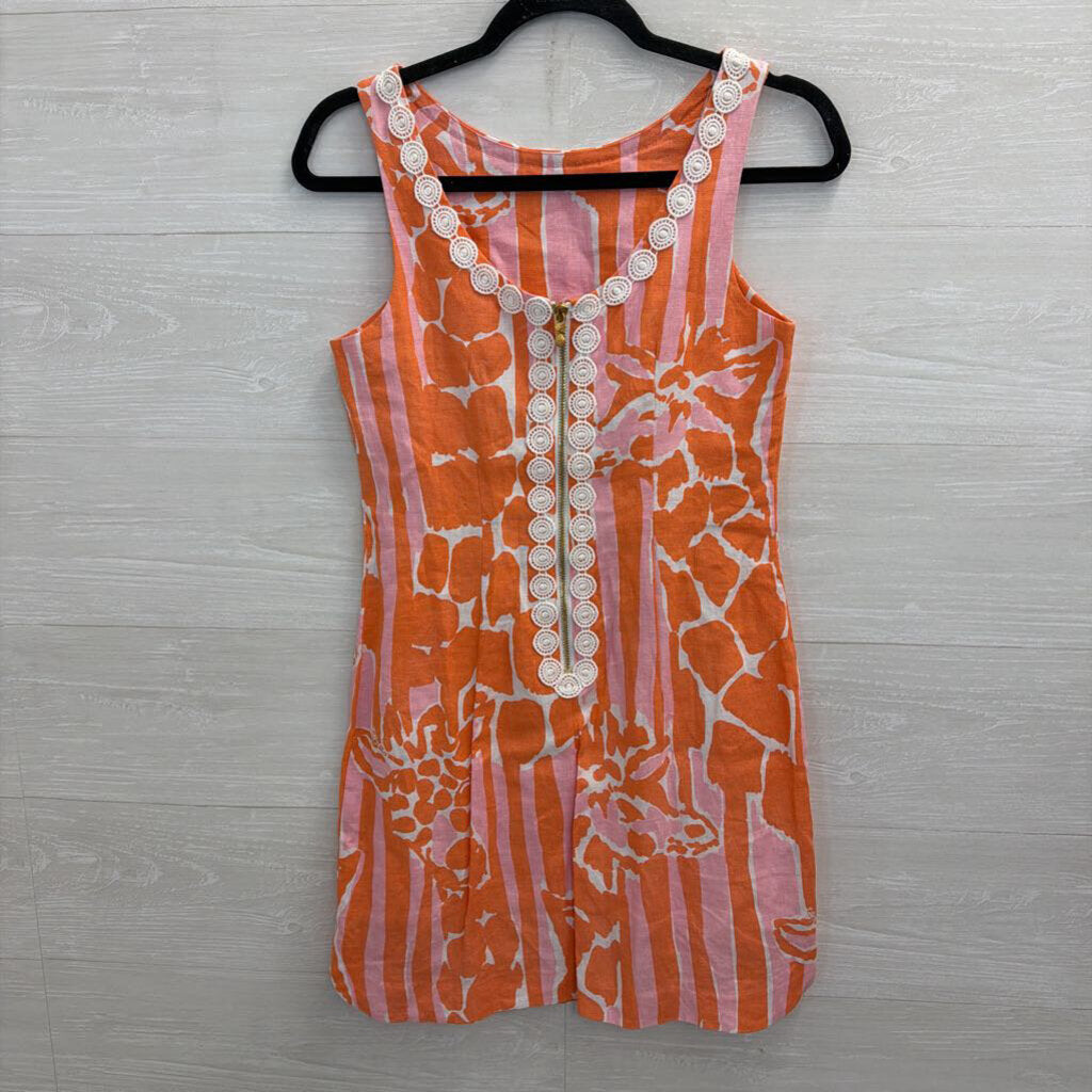 Lilly Pulitzer X Target Orange Print Shift Dress 2