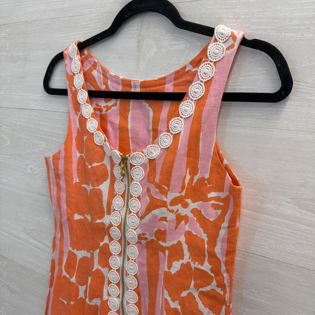 Lilly Pulitzer X Target Orange Print Shift Dress 2