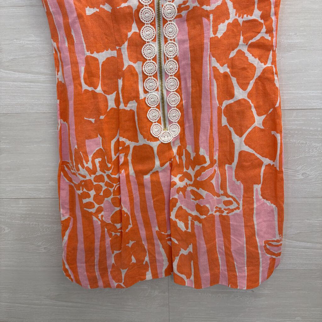 Lilly Pulitzer X Target Orange Print Shift Dress 2