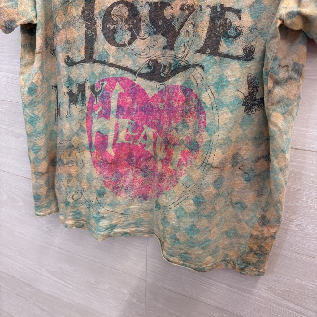 Magnolia Pearl Love In My Heart Tee One Size