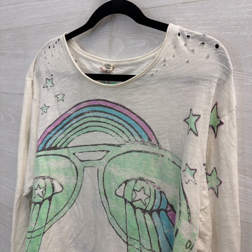 Magnolia Pearl Rainbow Vision Long Sleeve Tee One Size