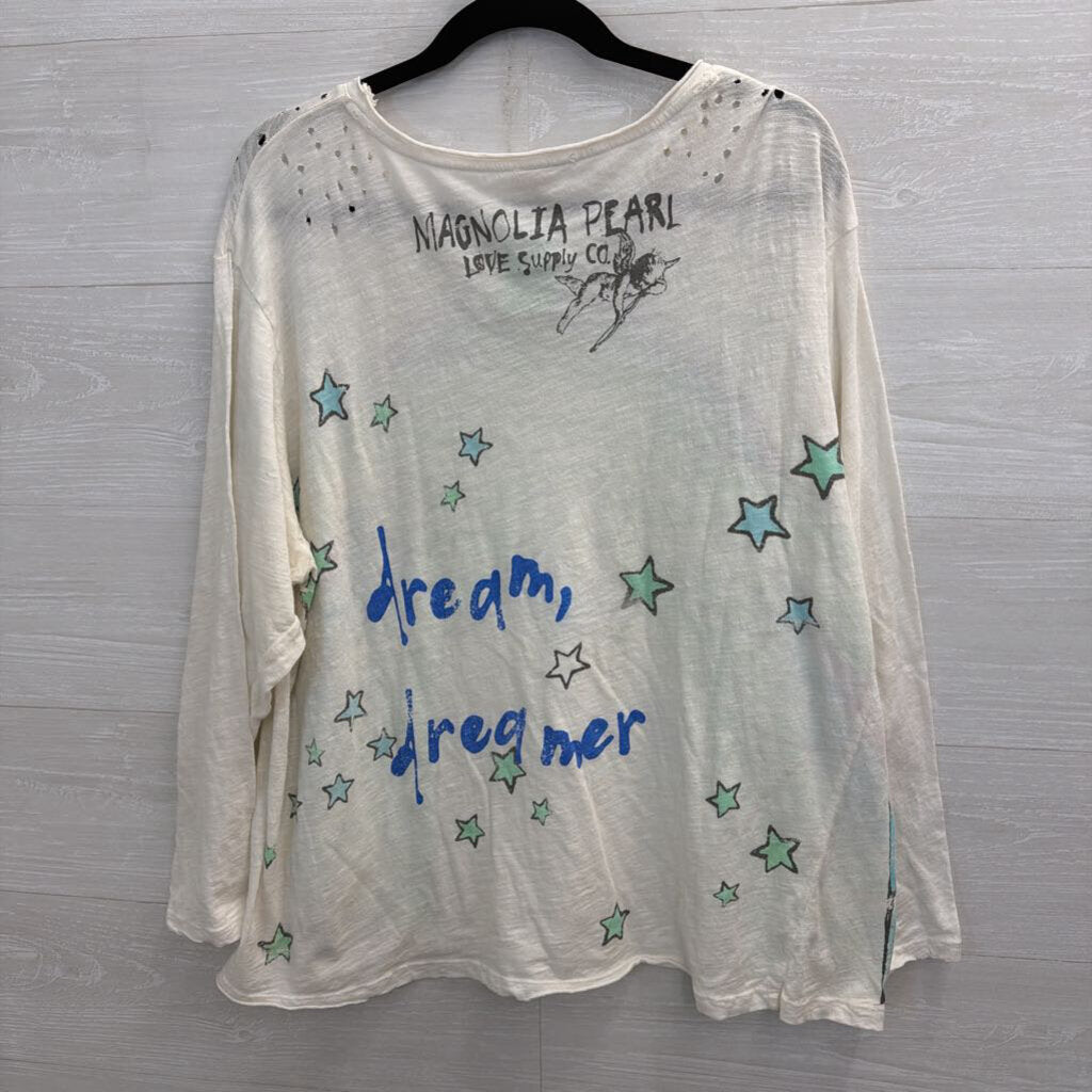 Magnolia Pearl Rainbow Vision Long Sleeve Tee One Size