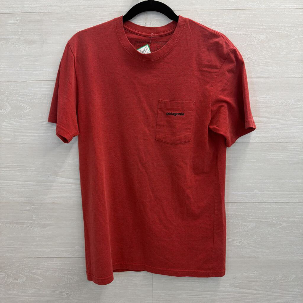 Patagonia Red Short Sleeve Graphic Tee Small