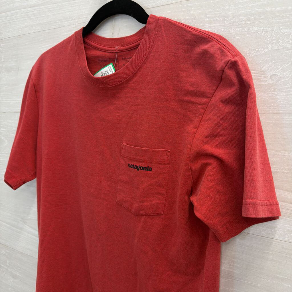 Patagonia Red Short Sleeve Graphic Tee Small
